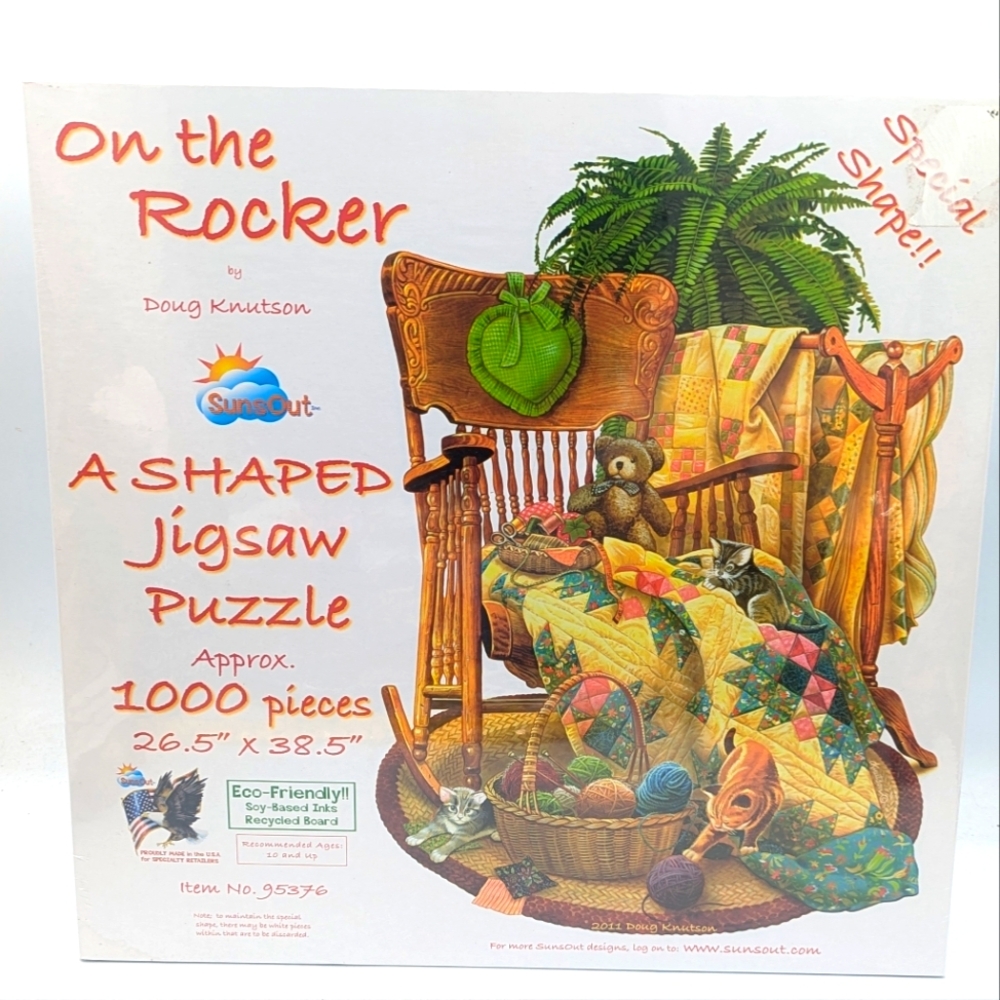SunsOut Inc on The Rocker 1000 PC Jigsaw Puzzle